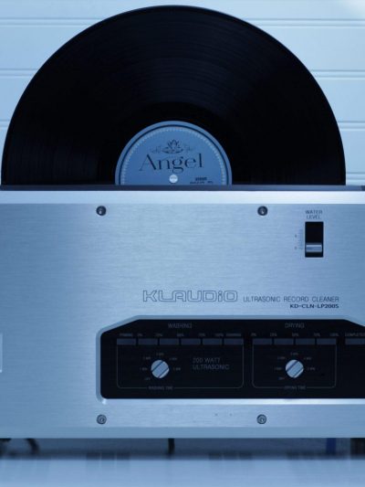 Ultrasonic Record Cleaning